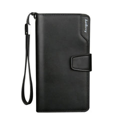 Baellerry Men Wallets Long Style High Quality Card Holder Male Purse Zipper Large Capacity Brand PU Leather Wallet For Men