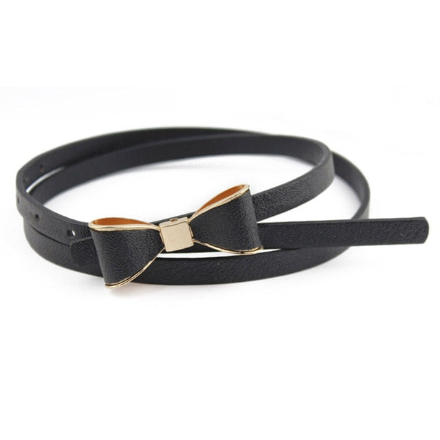 Double Ring Women Belt Fashion Waist Belt PU Leather Metal Buckle Heart Pin Belts For Ladies Leisure Dress Jeans Wild Waistband