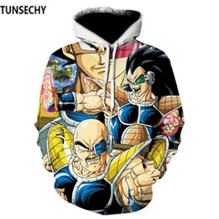 Brand Dragon Ball 3D Hoodie Sweatshirts Men Women Hoodie