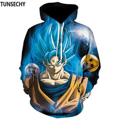 Brand Dragon Ball 3D Hoodie Sweatshirts Men Women Hoodie