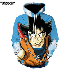 Brand Dragon Ball 3D Hoodie Sweatshirts Men Women Hoodie