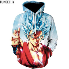 Brand Dragon Ball 3D Hoodie Sweatshirts Men Women Hoodie