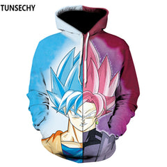 Brand Dragon Ball 3D Hoodie Sweatshirts Men Women Hoodie