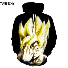 Brand Dragon Ball 3D Hoodie Sweatshirts Men Women Hoodie