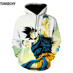 Brand Dragon Ball 3D Hoodie Sweatshirts Men Women Hoodie