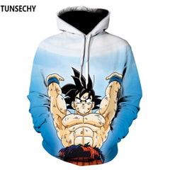 Brand Dragon Ball 3D Hoodie Sweatshirts Men Women Hoodie