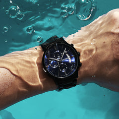 Men's Watch Luxury Brand BELUSHI High-end Man Business Casual Watches Mens Waterproof Sports