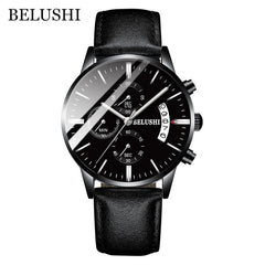 Men's Watch Luxury Brand BELUSHI High-end Man Business Casual Watches Mens Waterproof Sports