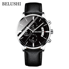 Men's Watch Luxury Brand BELUSHI High-end Man Business Casual Watches Mens Waterproof Sports