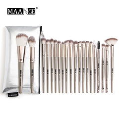 Makeup brushes set professional with Natural Hair Foundation Powder Eye shadow Make up Brush