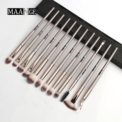 Makeup brushes set professional with Natural Hair Foundation Powder Eye shadow Make up Brush