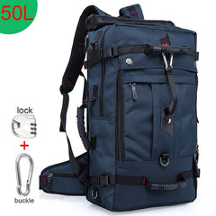 KAKA 50L Waterproof Travel Backpack Men Women Multifunction 17.3 Laptop Backpacks Male outdoor Luggage Bag mochilas Best quality