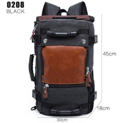 KAKA 50L Waterproof Travel Backpack Men Women Multifunction 17.3 Laptop Backpacks Male outdoor Luggage Bag mochilas Best quality