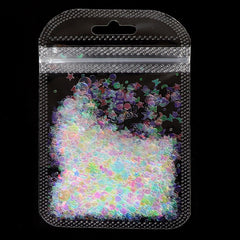 Holographic Butterfly Shape Nail Art Glitter Micro Laser Star Flakes 3D Silver Gold Sequins Polish Manicure Nail Decoration