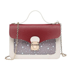 Women Mini Small Square Pack Shoulder Bag Fashion Star Sequin Designer Messenger Crossbody Bag Clutch Wallet Handbags Sac #YJ