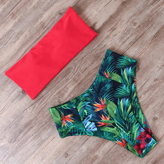 RUUHEE Bandage Bikini Swimwear Women Swimsuit High Waist Bikini Set 2019 Bathing Suit Push Up Maillot De Bain Femme Beachwear