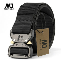 Tactical Belt New Nylon Army Belt Men Molle Military SWAT Combat Belts Knock Off Emergency Survival Belt Tactical Gear Dropship