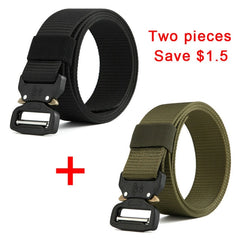 Tactical Belt New Nylon Army Belt Men Molle Military SWAT Combat Belts Knock Off Emergency Survival Belt Tactical Gear Dropship