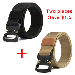 Tactical Belt New Nylon Army Belt Men Molle Military SWAT Combat Belts Knock Off Emergency Survival Belt Tactical Gear Dropship