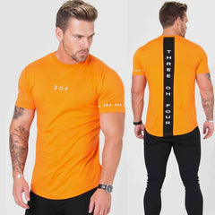 Men Cotton Short sleeve t shirt Fitness Slim Patchwork Black T-shirt Male Brand Gym Tees Tops Summer New Fashion Casual clothing