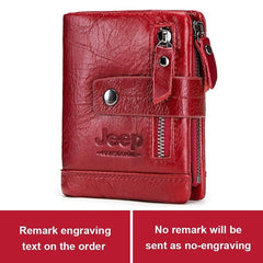 Free Engraving 100% Genuine Leather Men Wallet Coin Purse Small Card Holder PORTFOLIO Portomonee Male Walet Pocket Coffee Money