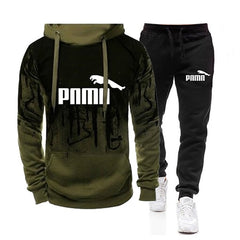 2 Pieces Sets Tracksuit Men Hooded Sweatshirt+pants Pullover Hoodie Sportwear Suit Ropa Hombre Casual Men Clothes Size S-4XL