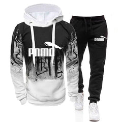 2 Pieces Sets Tracksuit Men Hooded Sweatshirt+pants Pullover Hoodie Sportwear Suit Ropa Hombre Casual Men Clothes Size S-4XL