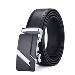 [DWTS]Men Belt Male Genuine Leather Belts For Men Automatic Male Belts Leather Belt Men dropshipping Black Belts cinturon hombre