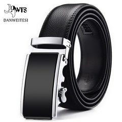 [DWTS]Men Belt Male Genuine Leather Belts For Men Automatic Male Belts Leather Belt Men dropshipping Black Belts cinturon hombre