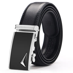 [DWTS]Men Belt Male Genuine Leather Belts For Men Automatic Male Belts Leather Belt Men dropshipping Black Belts cinturon hombre