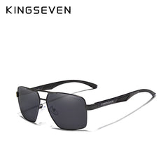 KINGSEVEN Aluminum Men's Sunglasses Polarized Lens Brand Design Temples Sun glasses Coating Mirror Glasses Oculos de sol 7719