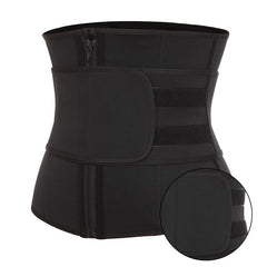 Neoprene Sauna Waist Trainer Corset Sweat Belt for Women Weight Loss Compression Trimmer Workout Fitness