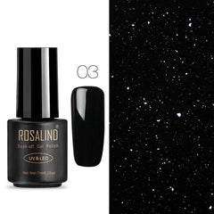 ROSALIND Gel Nail Polish Nail Art Vernis Semi Permanant UV Primer Manicure 7ML Top Coat Primer Gel Lak Hybrid Nail Polishes