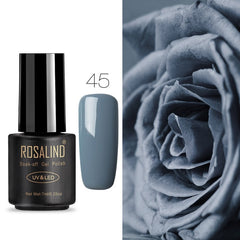 ROSALIND Gel Nail Polish Nail Art Vernis Semi Permanant UV Primer Manicure 7ML Top Coat Primer Gel Lak Hybrid Nail Polishes