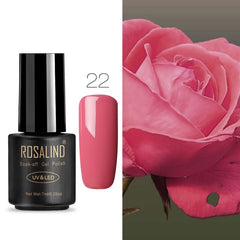 ROSALIND Gel Nail Polish Nail Art Vernis Semi Permanant UV Primer Manicure 7ML Top Coat Primer Gel Lak Hybrid Nail Polishes