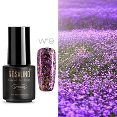 ROSALIND Gel Nail Polish Nail Art Vernis Semi Permanant UV Primer Manicure 7ML Top Coat Primer Gel Lak Hybrid Nail Polishes