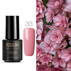 ROSALIND Gel Nail Polish Nail Art Vernis Semi Permanant UV Primer Manicure 7ML Top Coat Primer Gel Lak Hybrid Nail Polishes