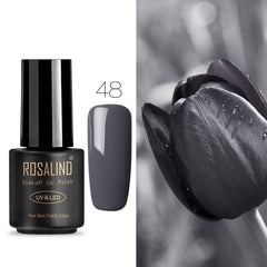 ROSALIND Gel Nail Polish Nail Art Vernis Semi Permanant UV Primer Manicure 7ML Top Coat Primer Gel Lak Hybrid Nail Polishes