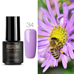 ROSALIND Gel Nail Polish Nail Art Vernis Semi Permanant UV Primer Manicure 7ML Top Coat Primer Gel Lak Hybrid Nail Polishes