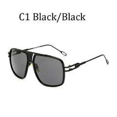 Classic Oversized Men Sunglasses Luxury Brand Women mach one Sun Glasses Square retro Oculos de sol Male UV400 Mirror Eyewear