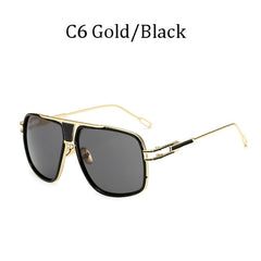 Classic Oversized Men Sunglasses Luxury Brand Women mach one Sun Glasses Square retro Oculos de sol Male UV400 Mirror Eyewear