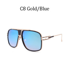 Classic Oversized Men Sunglasses Luxury Brand Women mach one Sun Glasses Square retro Oculos de sol Male UV400 Mirror Eyewear