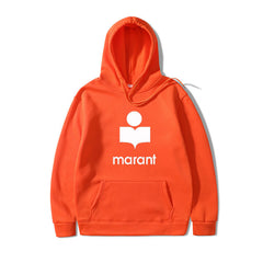 ¡Novedad de 2019! Sudadera con capucha con logotipo delantero Harajuku de manga larga con estampado de vellón de hip hop para hombres y mujeres