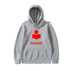 ¡Novedad de 2019! Sudadera con capucha con logotipo delantero Harajuku de manga larga con estampado de vellón de hip hop para hombres y mujeres