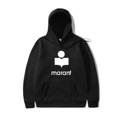 ¡Novedad de 2019! Sudadera con capucha con logotipo delantero Harajuku de manga larga con estampado de vellón de hip hop para hombres y mujeres