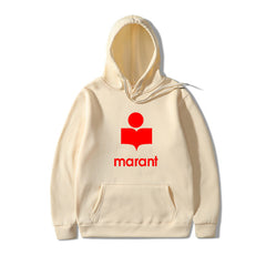 ¡Novedad de 2019! Sudadera con capucha con logotipo delantero Harajuku de manga larga con estampado de vellón de hip hop para hombres y mujeres