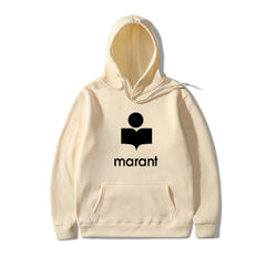 ¡Novedad de 2019! Sudadera con capucha con logotipo delantero Harajuku de manga larga con estampado de vellón de hip hop para hombres y mujeres