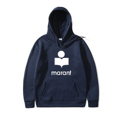 ¡Novedad de 2019! Sudadera con capucha con logotipo delantero Harajuku de manga larga con estampado de vellón de hip hop para hombres y mujeres