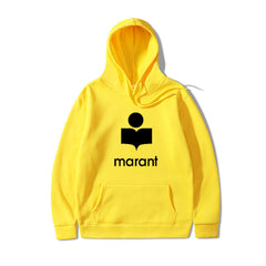 ¡Novedad de 2019! Sudadera con capucha con logotipo delantero Harajuku de manga larga con estampado de vellón de hip hop para hombres y mujeres