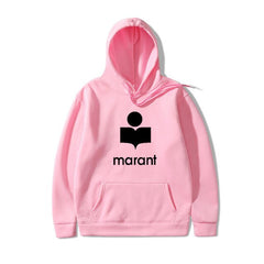 ¡Novedad de 2019! Sudadera con capucha con logotipo delantero Harajuku de manga larga con estampado de vellón de hip hop para hombres y mujeres